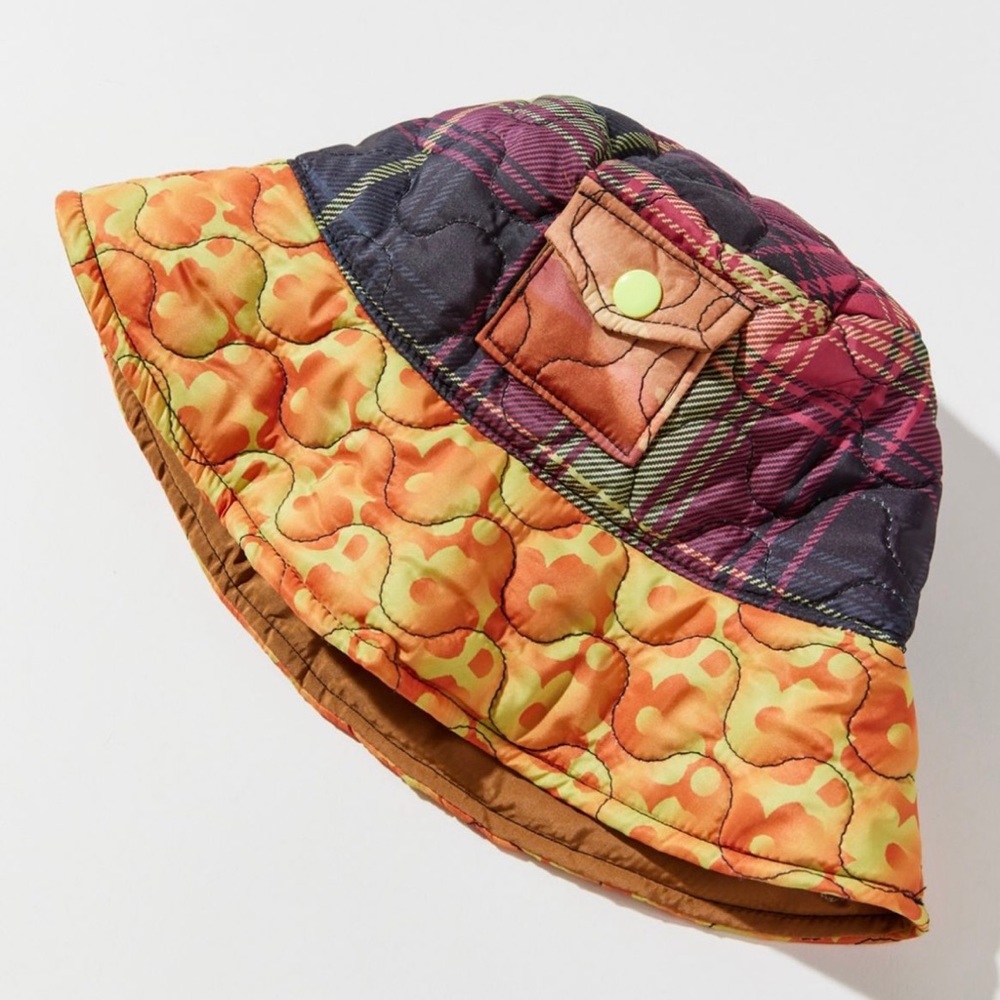 New Mix Print Nylon Bucket Hat